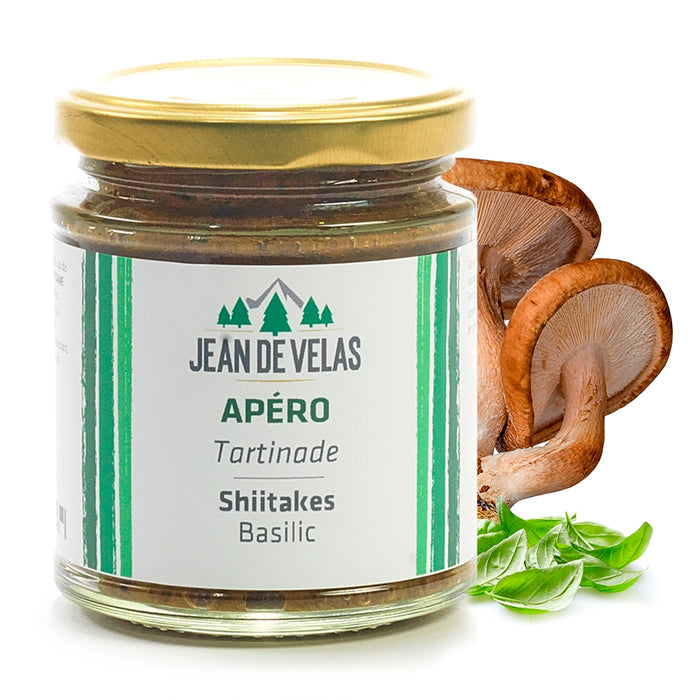 Idées apéro : Tartinade Shiitakes Basilic