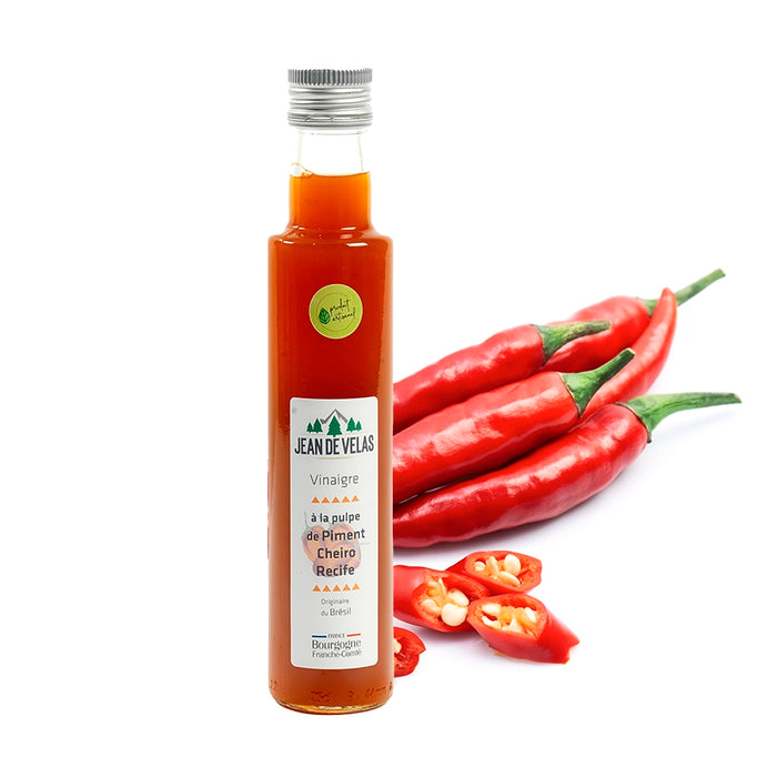 Vinaigre à la pulpe de Piment Cheiro Recife