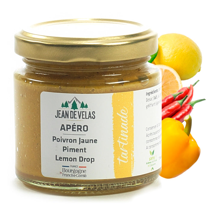 Idées apéro : Poivron Jaune, et Piment Lemon Drop