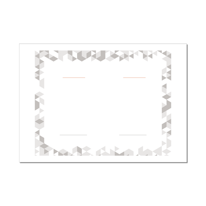 My Blank Diploma or Custom Fake Diploma Template, Level 5 Diploma