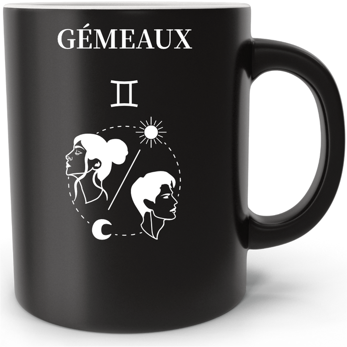 Mug personnalisé Signe Astrologique Gémeaux
