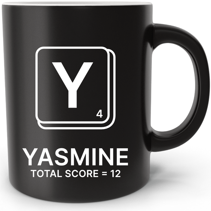 Mug personnalisé Scrabble Lettre Y