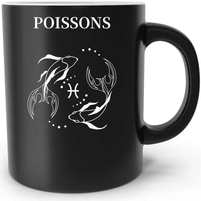 Mug personnalisé Signe Astrologique Poissons