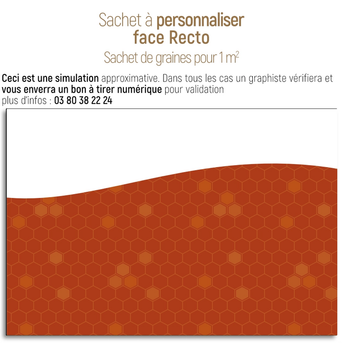 Sachet Mellifer personnalisé spécial butineurs