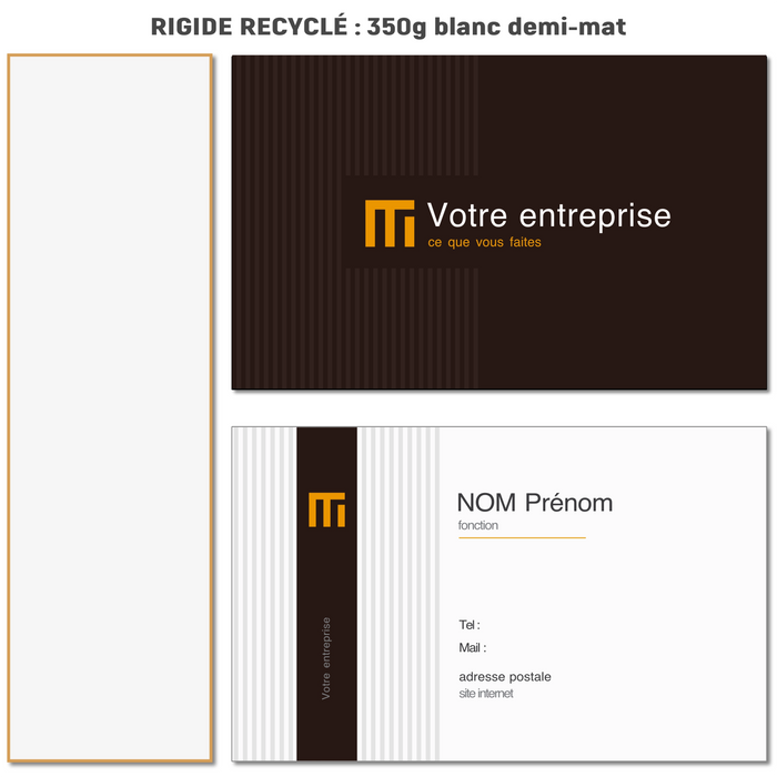 Cartes de visite simples classiques - Bien-stocker