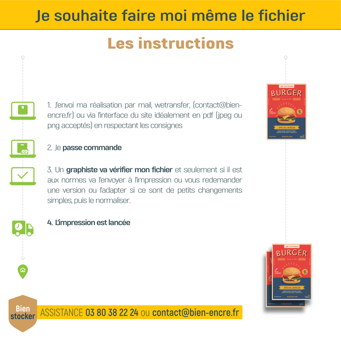 Affiches publicitaires - publicité affiche - Bien-stocker