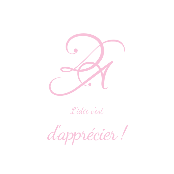L'idée c'est d'apprécier, parole de Donna Angel signature