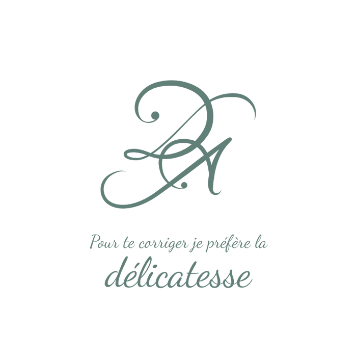 Pour te corriger je préfère la délicatesse, parole de Donna Angel signature