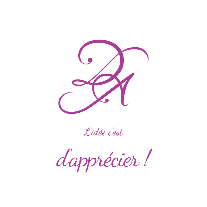 L'idée c'est d'apprécier, parole de Donna Angel signature