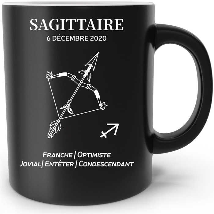 Mug personnalisé Signe Astrologique Sagittaire