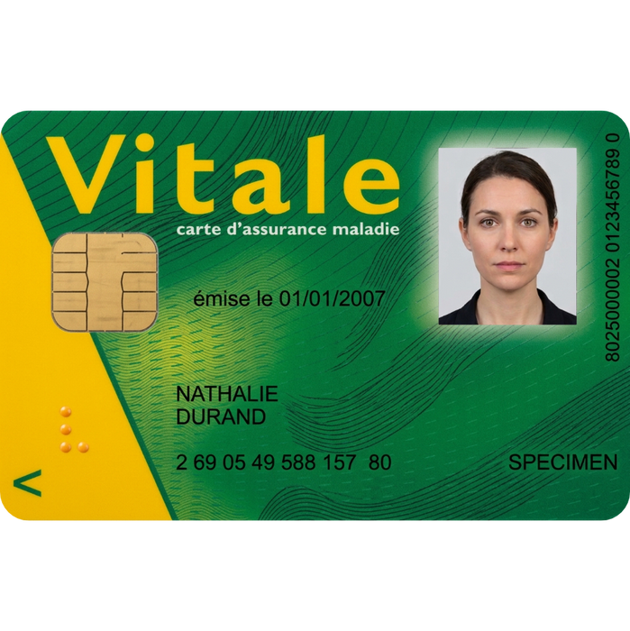 Photo identité carte vitale