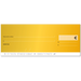 Modèle cheque gagnant factice à imprimer or intégral golden ticket